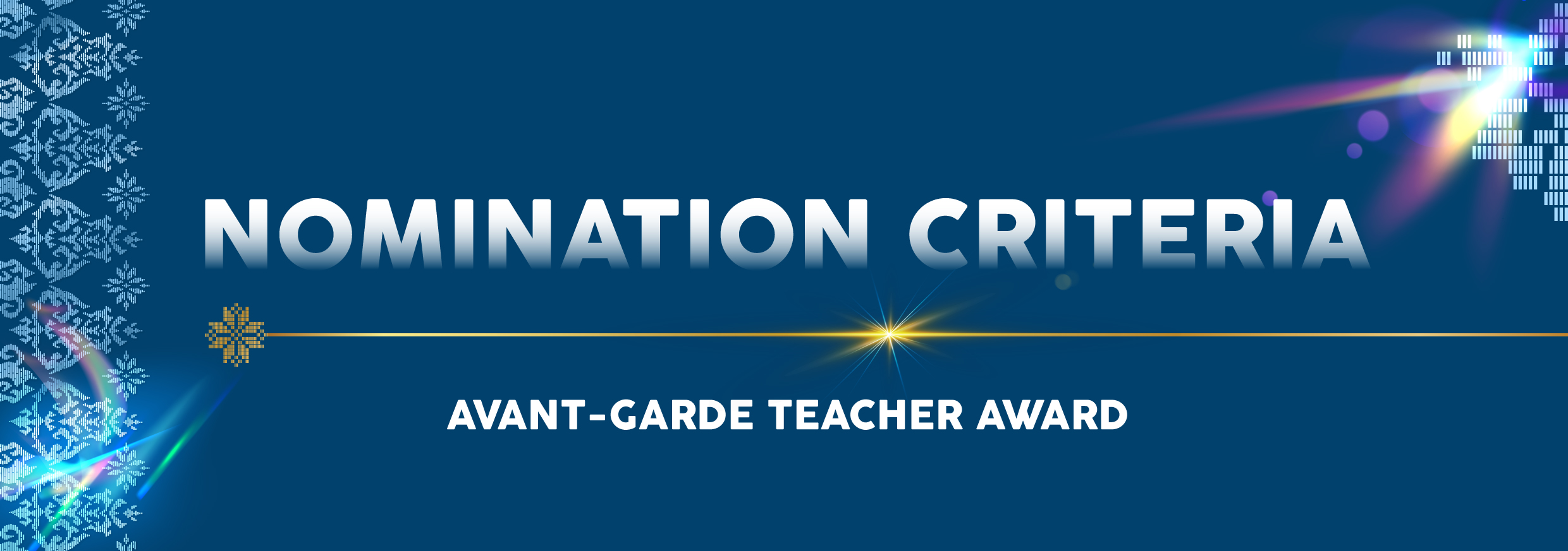 AVANT-GARDE-TEACHER-AWARD
